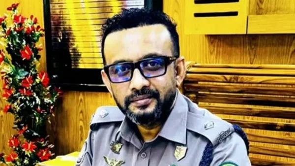 গুলশান মডেল থানার ওসি দাউদ হোসেন ক্লোজ